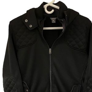 Eddie Bauer fleece-lined zip up jacket